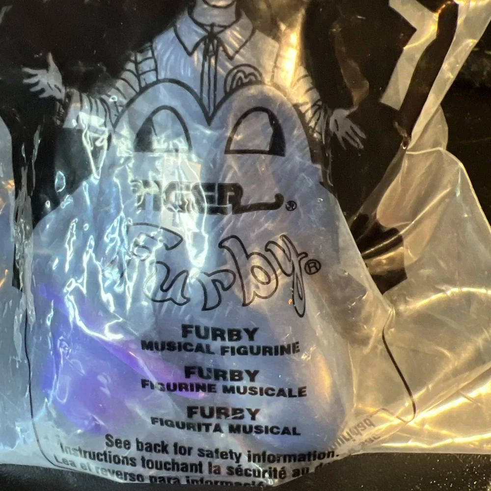 McDonalds Happy Meal Toy- 2001 Tiger Furby Toy #7 New In‎ Sealed Packaging